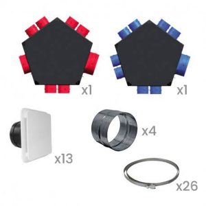 Kit accessoire VMC Domeo Unelvent