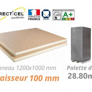 4 Dalle isolante polyurethane Eurosol - 100 mm - R 4.65