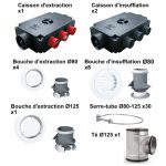 Kit d'accessoires pour VDF4 8P