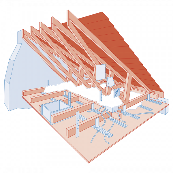 URSA PULSR_PULSR 47_Schema_QHD Laine de verre à souffler Ursa Puls'r - 16.6kg