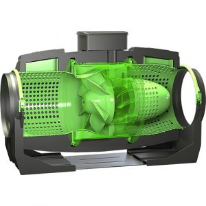 Extr Linéo Quiet ø100 ES*17170