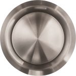 Bouche réglable S/E inox ø200