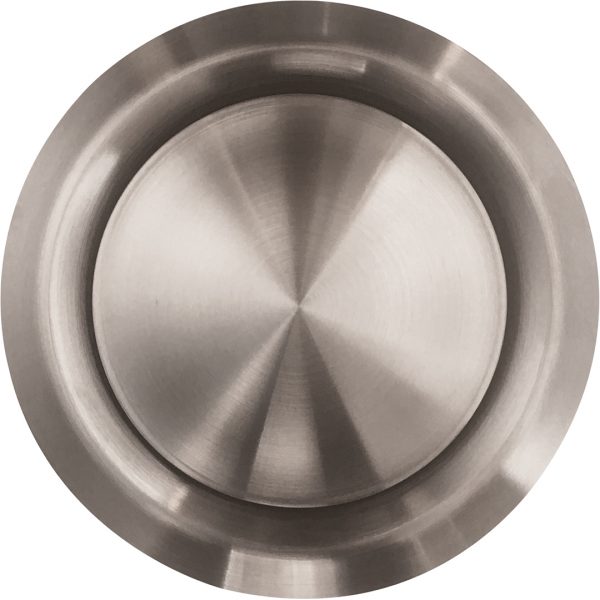 Bouche réglable S/E inox ø200