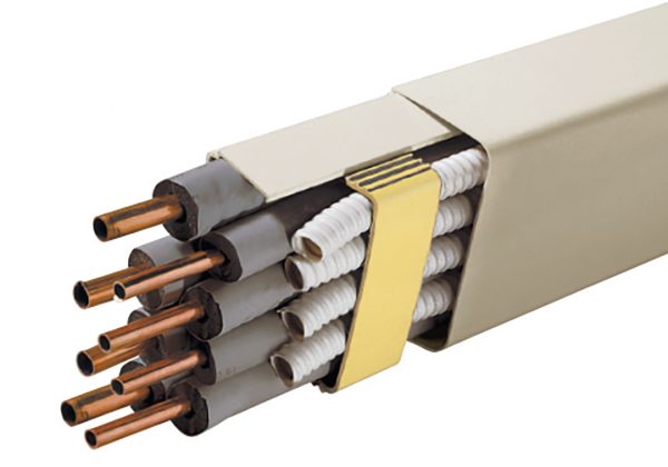 Goulotte filmée ivoire 140x90lg2mx4pcs