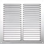 Grille Alu naturelle 100x100 brochable