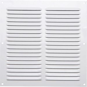 Grille Alu blc 100x100 brochable