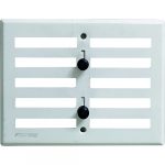 Grille Alu obturable blc 170x130 brochable