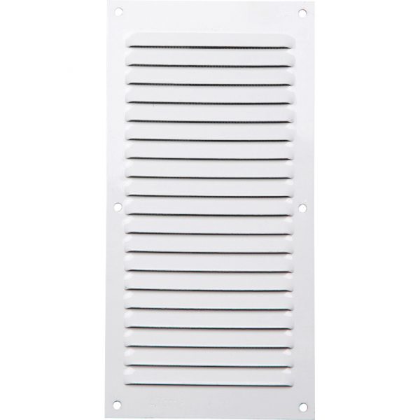 Grille Alu blc 200x100 vert brochable