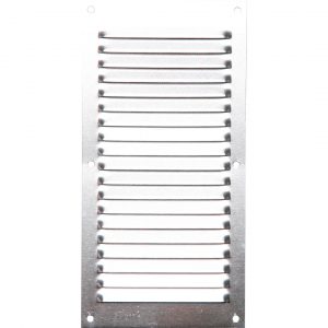 Grille Alu naturelle 300x150 vert brochable