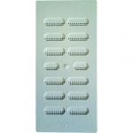 Grille plst blc mstq rég193X91