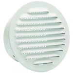 Grille alu blc mstiq ø80 brochable