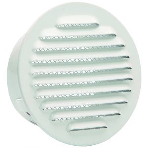 Grille alu blc mstiq ø100 brochable
