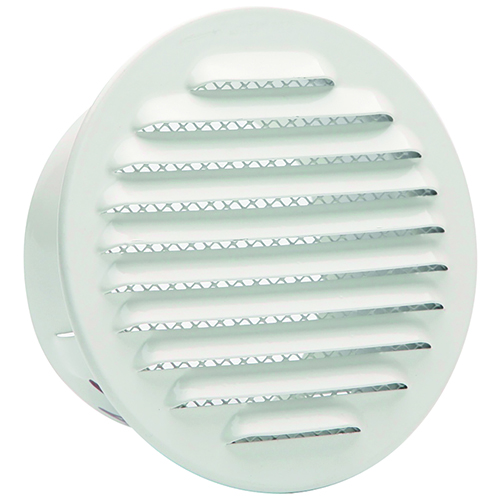 Grille alu blc mstiq ø125 brochable