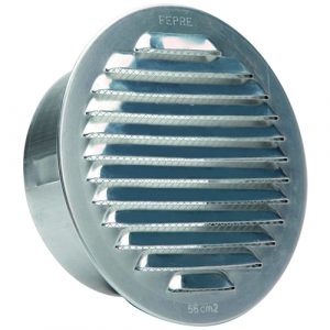 Grille alu encastrer mstiq ø125 broch