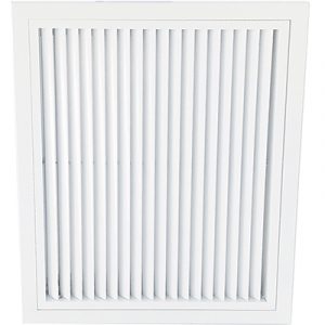 Grille de reprise alu blc 50x40