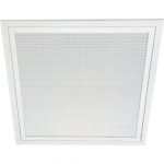 Grille de reprise alu blc M45 40x40