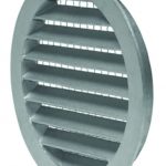 Grille extérieure pare-pl alu Ø100 mm