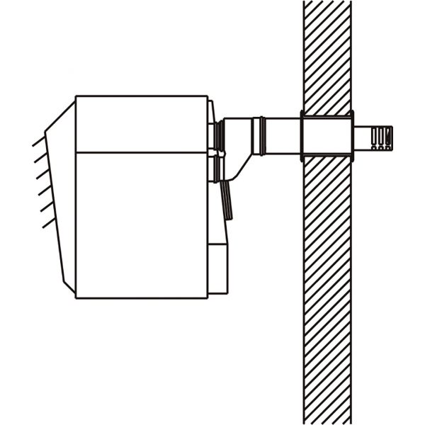 Kit vent façade AGHS90/120PC