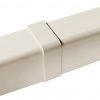 Manchon droit de jonction pour goulotte clim 80x60 mm – Ivoire