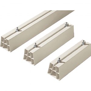 support sol PVC h80 lg450mm
