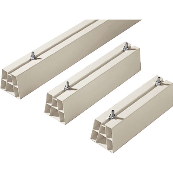 support sol PVC h80 lg450mm