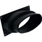 Piquage plast. Obl. ø125/150mm