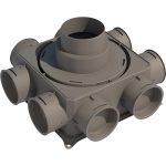 Plénum 8 piquages ø75