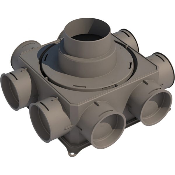 Plénum 8 piquages ø75