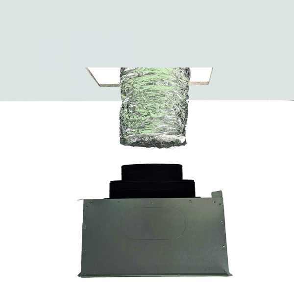 Plénum iso métal arr-lat 1000x150