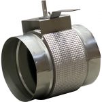 Registre isolé motor. DN250