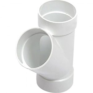Té oblique 45 °