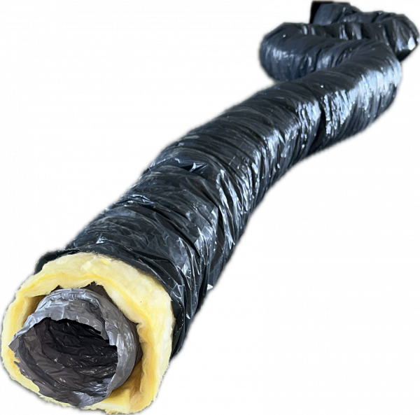 Gaine Flexible Isolée Ø127 mm – 6 m | VMC Double Flux & Clim