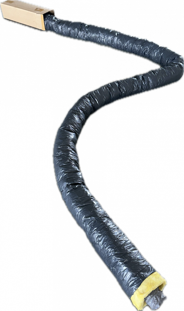 Gaine Flexible Isolée Ø160 mm – 6 m | Clim & Ventilation Pro