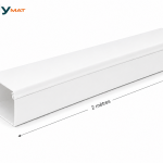 Goulotte de Climatisation PVC | Blanc & Ivoire