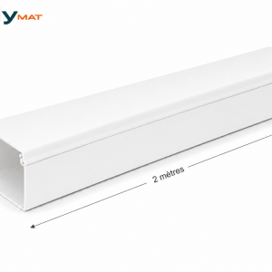 Goulotte de Climatisation PVC | Blanc & Ivoire