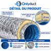 gaine-alu-antibacterienne-isolee-25mm-onlyduct-detail Gaine Alu Antibactérienne Isolée 25 mm - 10m ONLYDUCT