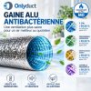 gaine-alu-antibacterienne-onlyduct-tests-antibacteriens-iso-22196 Gaine Alu Antibactérienne ONLYDUCT