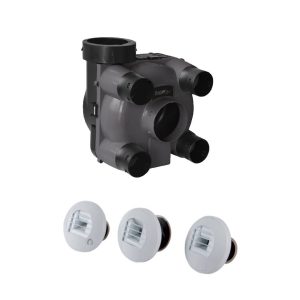 Kit VMC simple flux hygroréglable AlterHygro Axelair avec bouches à piles