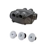 Kit VMC simple flux hygroréglable HygroSense Hygro A Axelair avec bouches