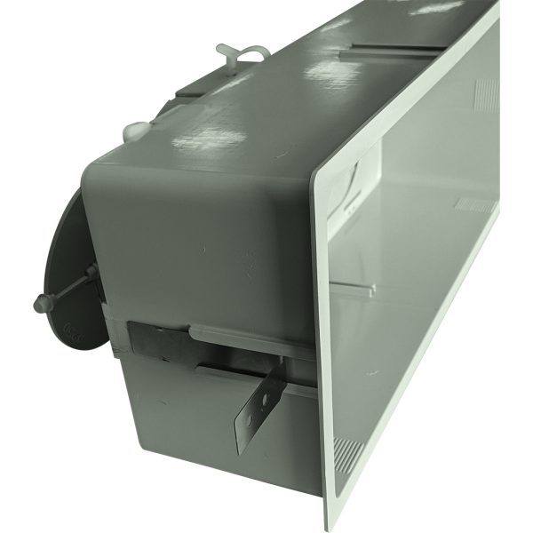 Paire de clips de fixation pour plénum ABS Axelair FIXPGP