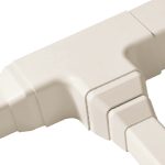 Réduction pour goulotte clim 80 vers 60 mm – Ivoire